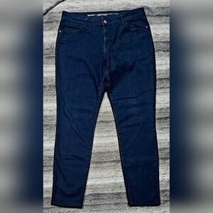 Old Navy Super Skinny Dark Blue Jeans